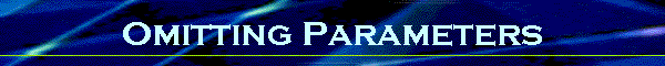 Omitting Parameters